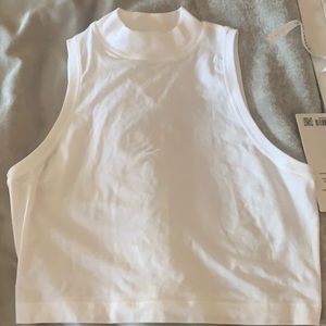 Lululemon Kitsilano Mock Neck Crop Tank 6